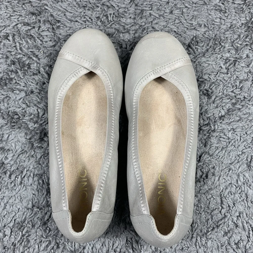 Vionic Caroll Ballet Flats Gray Size 7.5